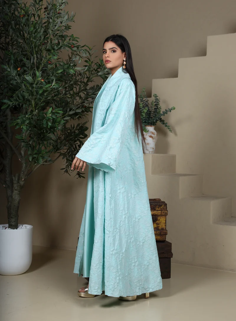 زيه الجاكار الأزرق الهادئ 💙